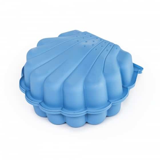 Paradiso Toys zandbak, blauwe schelp, geschikt voor zand en water