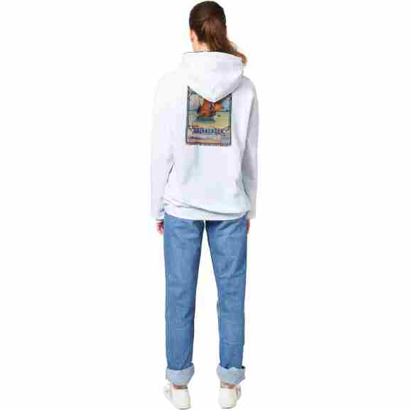 Witte Klassieke Hoodie Maat XL Witte klassieke hoodie in maat XL