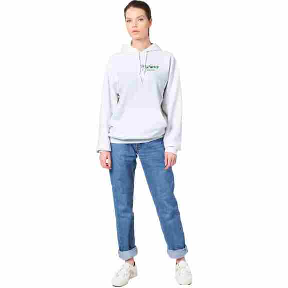 MyPurity Hoodie voor Modebewuste Mensen MyPurity witte klassieke hoodie voor modebewuste mensen