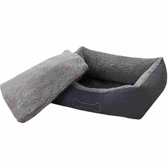 Sun Garden Lucky hondenmand grijs met antisliplaag