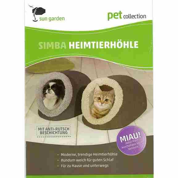 Warm bruin/beige Simba hol met ronde opening