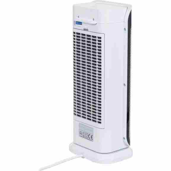 Eurom Sub-Heat 2000 keramische verwarming voor kantoor en thuis in wit/zwart