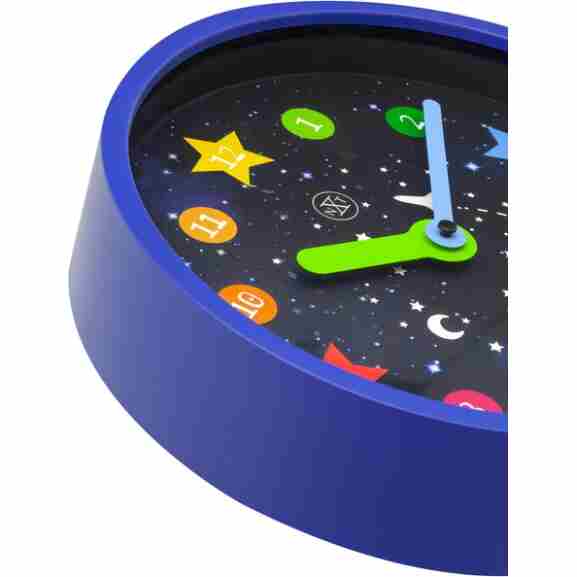 Nextime Nx-7356 Apollo Wandklok met kwartieraanduiding in het Engels