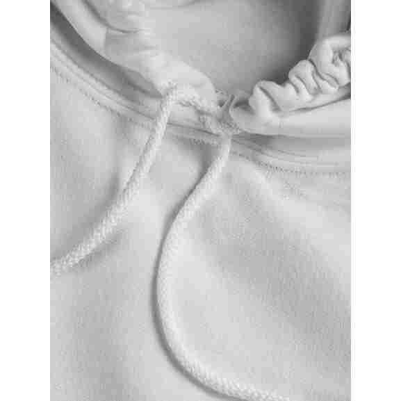 MyPurity Hoodie met Trekkoorden MyPurity witte klassieke hoodie met trekkoorden