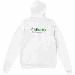 MyPurity witte klassieke hoodie voor elke gelegenheid