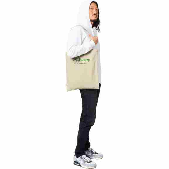 MyPurity Tote Beige met Wasinstructies Beige MyPurity tote-bag met wasinstructies