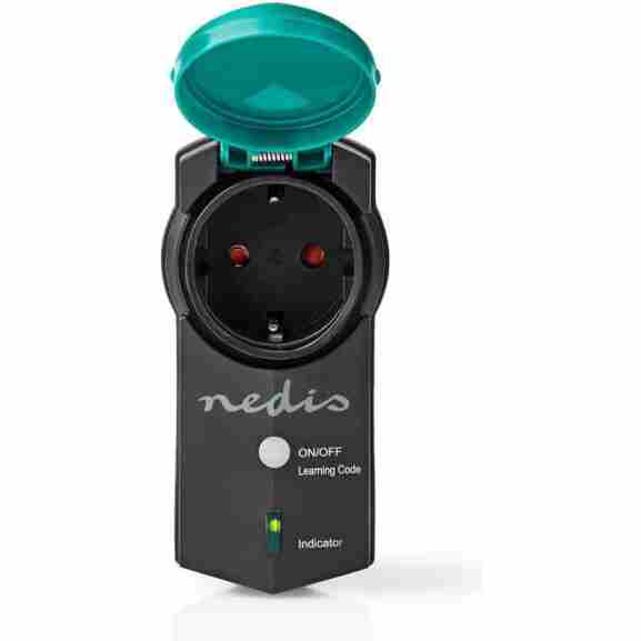 Nedis Smart Stekker Groen/Zwart Afbeelding 1