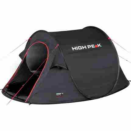High Peak Pop-Up Tent Vision 3-Persoons 235x180x100 cm zwart