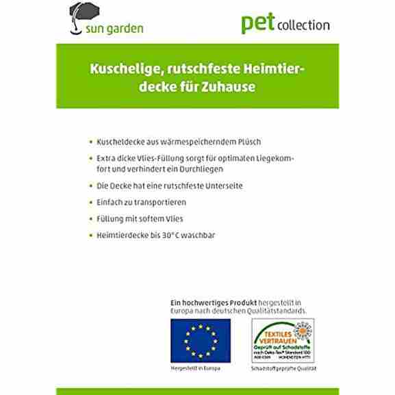Krasbestendig beige Sun Garden Malu hondenkleed voor honden