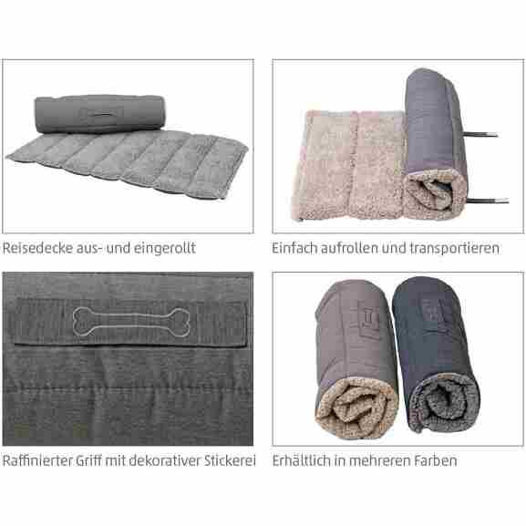 Sun Garden Oskar hondenkleed beige met draaggreep