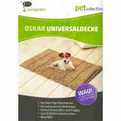Sun Garden Oskar oprolbaar kleed donkerbruin voor honden