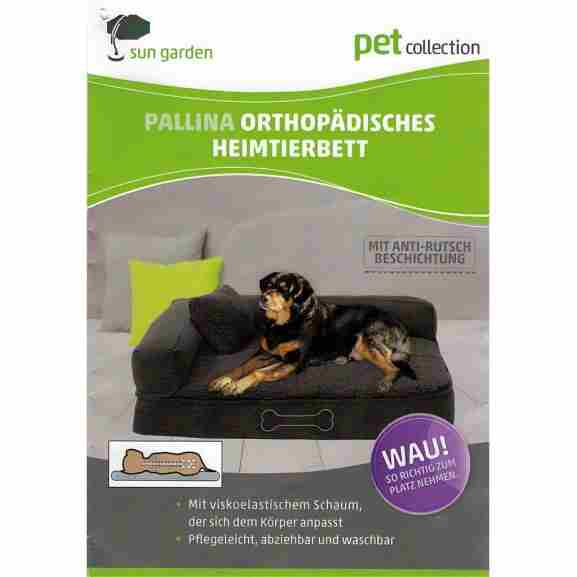 Sun Garden Pallina orthopedisch kussen bruin/beige zachte laag