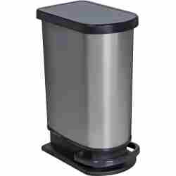 Rotho Paso Pedaalemmer 50L Carbon Metallic