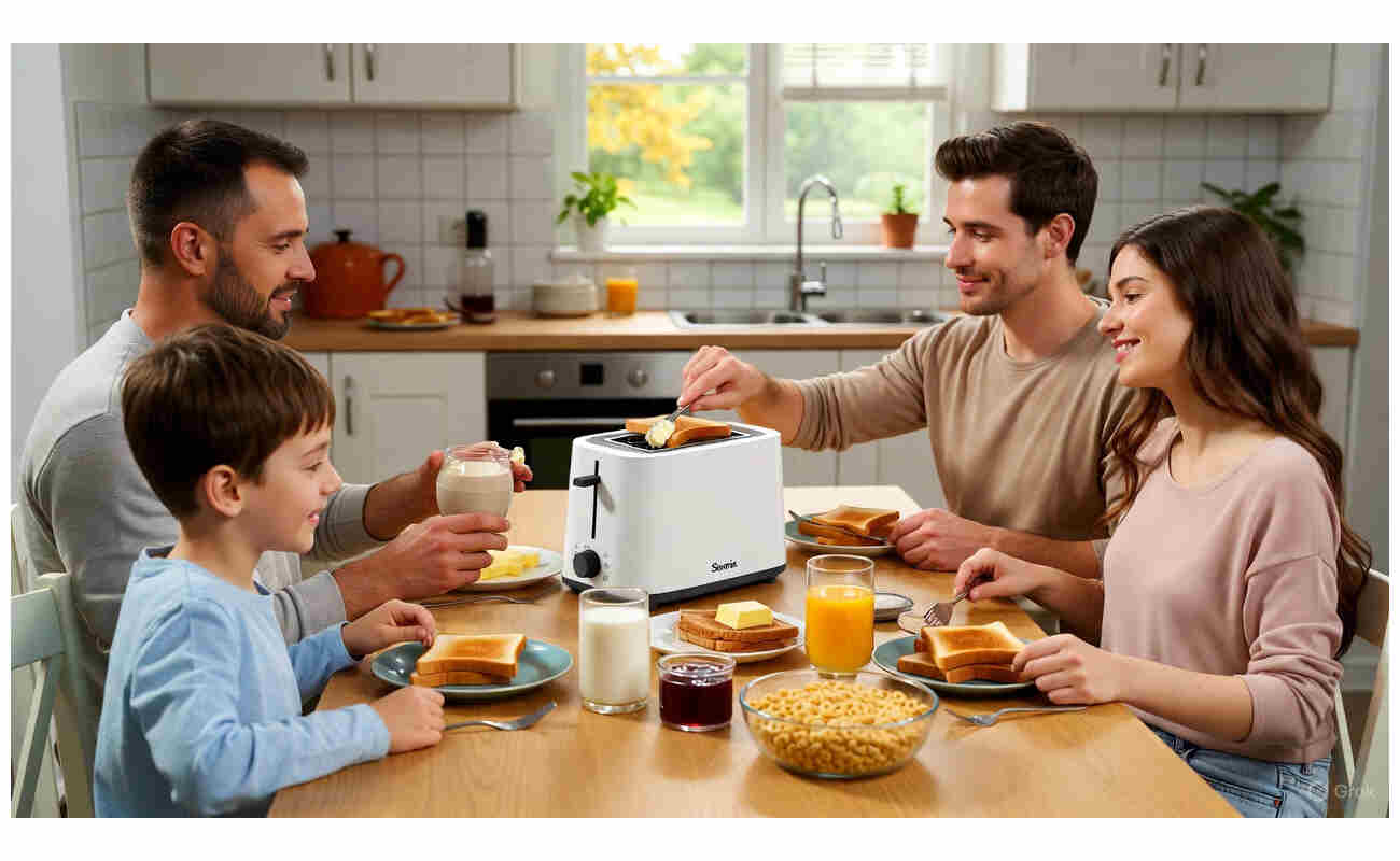 Broodrooster 2 sneden Severin AT 2286 - Wit