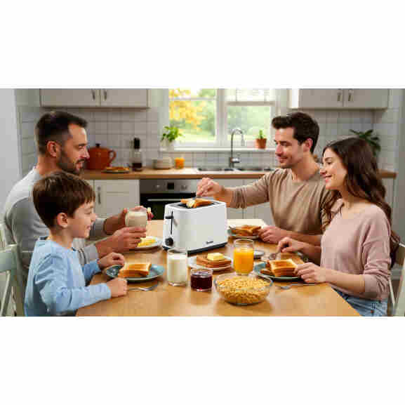 Broodrooster 2 sneden Severin AT 2286 - Wit