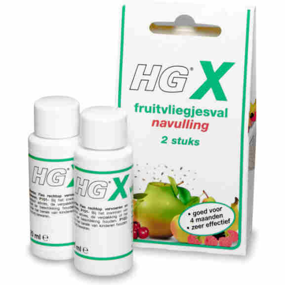 Hg Fruitvliegjes Navulling effectief schoonmaakmiddel