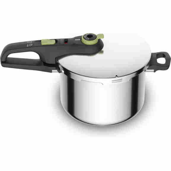 Roestvrijstalen Tefal P25807 Secure 5 Trendy Snelkookpan 6L