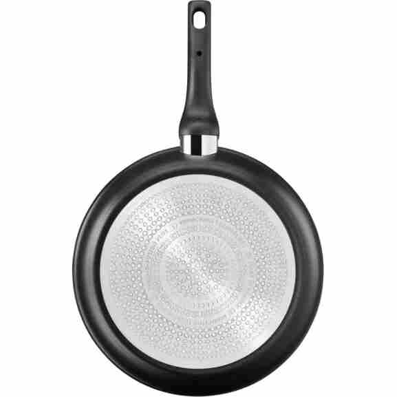 Tefal Unlimited Inductiekoekenpan met Titanium Coating Tefal Unlimited koekenpan van hoogwaardig aluminium met zwarte Titanium anti-aanbaklaag, geschikt voor inductie, keramisch,