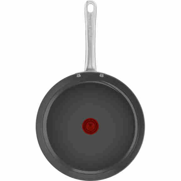 Tefal Renew+ grijs koekenpan voor alle warmtebronnen
