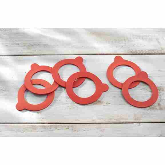 Zoek je goede weckringen? Leifheit rubberen weckringen 52x80 mm passen perfect op draadbeugelglazen van 255 ml en 370 ml.
