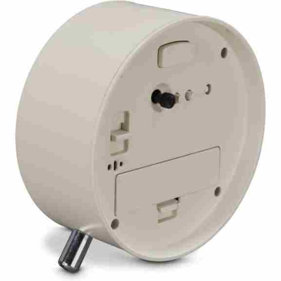 Hama DCF wekker Flores met achtergrondverlichting en sluimerfunctie in grijs/beige