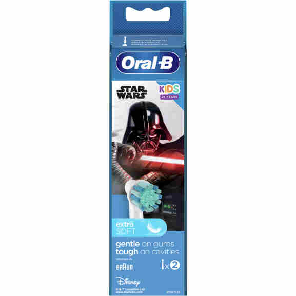Oral-B Star Wars opzetborstels met extra zachte borstelharen voor kinderen