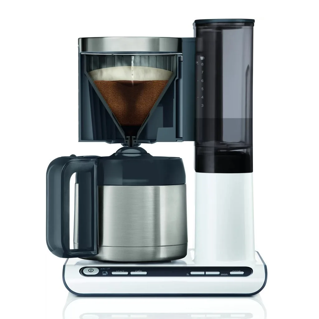 Bosch TKA8A681 koffiemachine met RVS thermoskan en eenhandige bediening voor perfecte koffie, voorzien van geïntegreerd