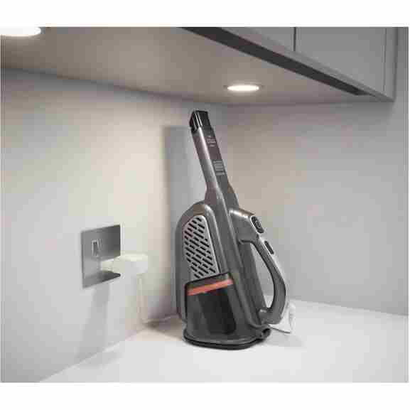 Black&Decker BHHV520JF-QW kruimelzuiger met 18V Lithium-ion batterij in grijs