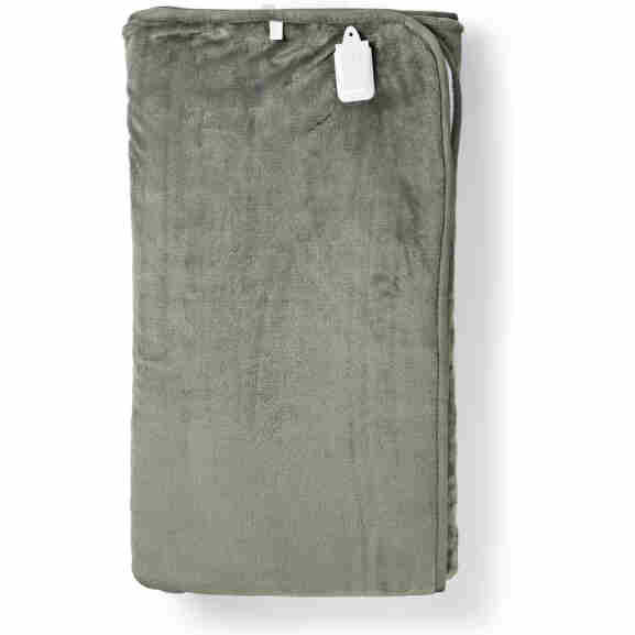 Nedis elektrische deken gemaakt van flanel fleece en polyester