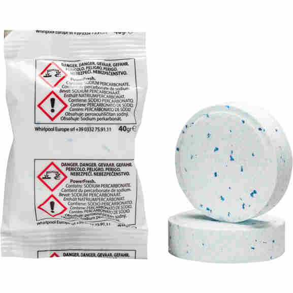 Wpro wasmachinetablet tegen vetluis en schimmel