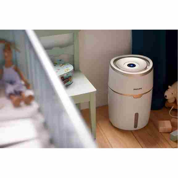 Philips HU4816/10 Luchtbevochtiger met NanoCloud-technologie voor een hygiënische luchtbevochtiging