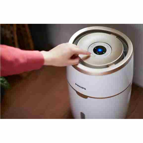 Philips HU4816/10 Luchtbevochtiger met NanoCloud-technologie, ideaal voor grote ruimtes