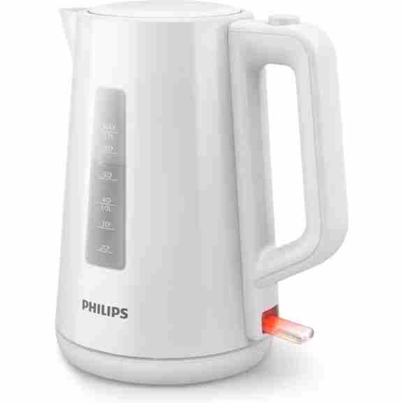 Philips HD9318/00 waterkoker in wit met 1,7 l capaciteit en uitneembaar filter