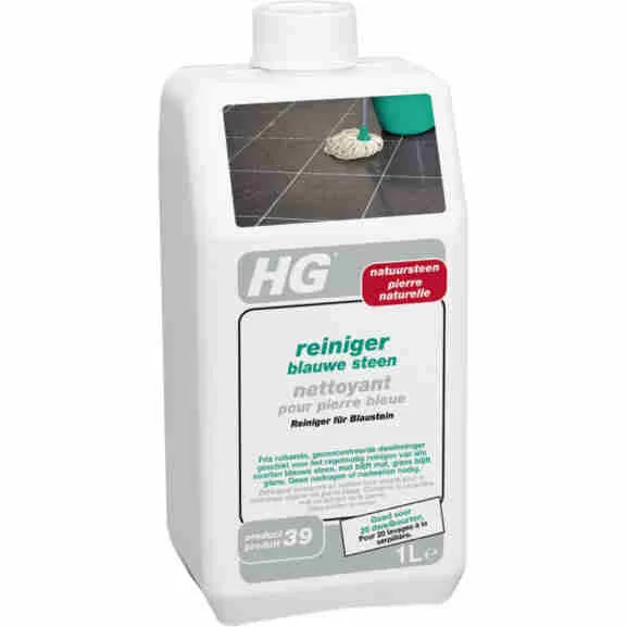 Hg reiniger voor blauwe steen, 1 liter, zonder nadrogen