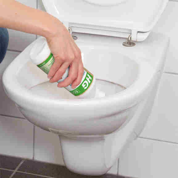 Hg Eco Toiletgel met recyclebare verpakking, ideaal voor duurzame toiletreiniging