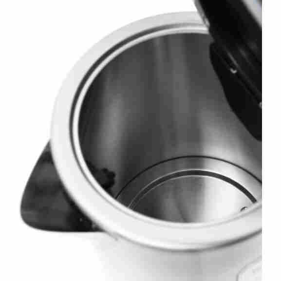 Inventum HW817D waterkoker met 5 instelbare temperaturen en warmhoudfunctie tot 30 minuten in RVS en zwart