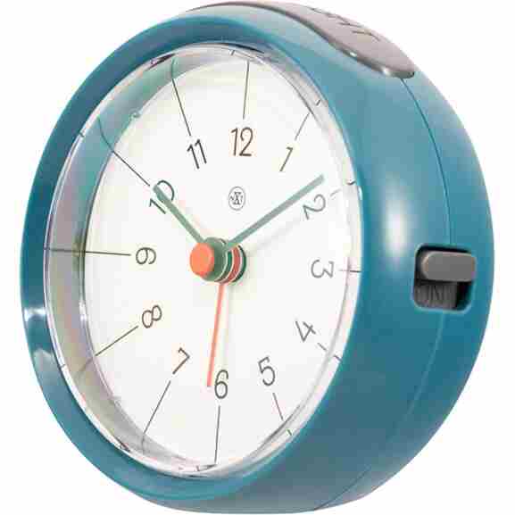 Nextime Nx-7344Bl blauwe alarmklok met ingebouwd lichtje