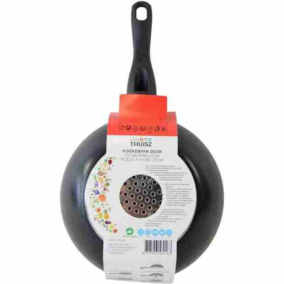 Voor Thuisz Como Koekenpan met ergonomische Soft Touch handgreep