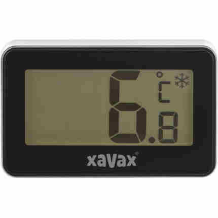 Xavax Digitale Thermometer Voor Koelkast Vrieskast En Vrieskist Zwart