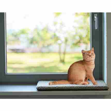 Sun Garden Fenja Orthopedisch Vensterbank Kussen 60X25X4Cm Grijs