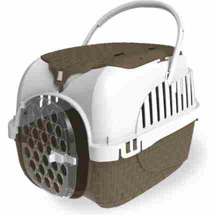 Kattenvervoersbox Taupe | Bama Pet Tour - Veilig & Stijlvol