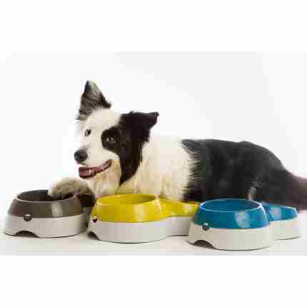 Bama Pet Voerderbak Met Waterreservoir 33X20X9 Cm Assorti