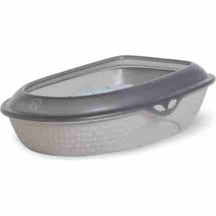 Bama Pet Sabbia Kattenbak 59.5X40.3X17.9 Cm Grijs