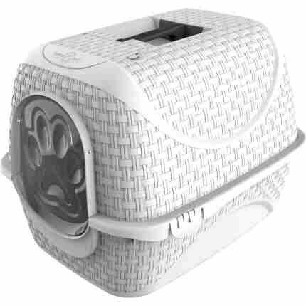 Bama Pet Kattenbak 41.8X50.5X39.6 Cm Wit