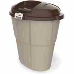 Bama Pet Dado Voedselcontainer 60L Beige/Taupe