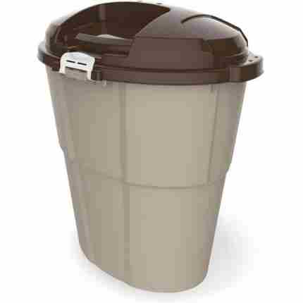 Bama Pet Dado Voedselcontainer 60L Beige/Taupe