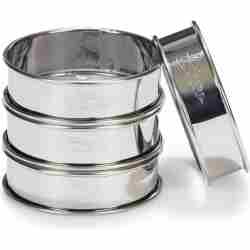 Patisse Flanringen Set Van 4 8 Cm Rvs