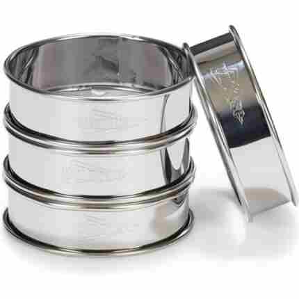 Patisse Flanringen Set Van 4 8 Cm Rvs