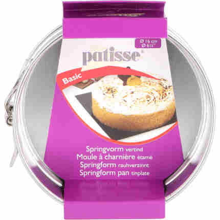 Patisse Springvorm 16 Cm Zilver